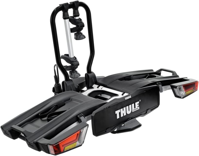 Thule EasyFold XT Porte-Vélos sur Boule de Attelage - 2 Vélos (Argent)