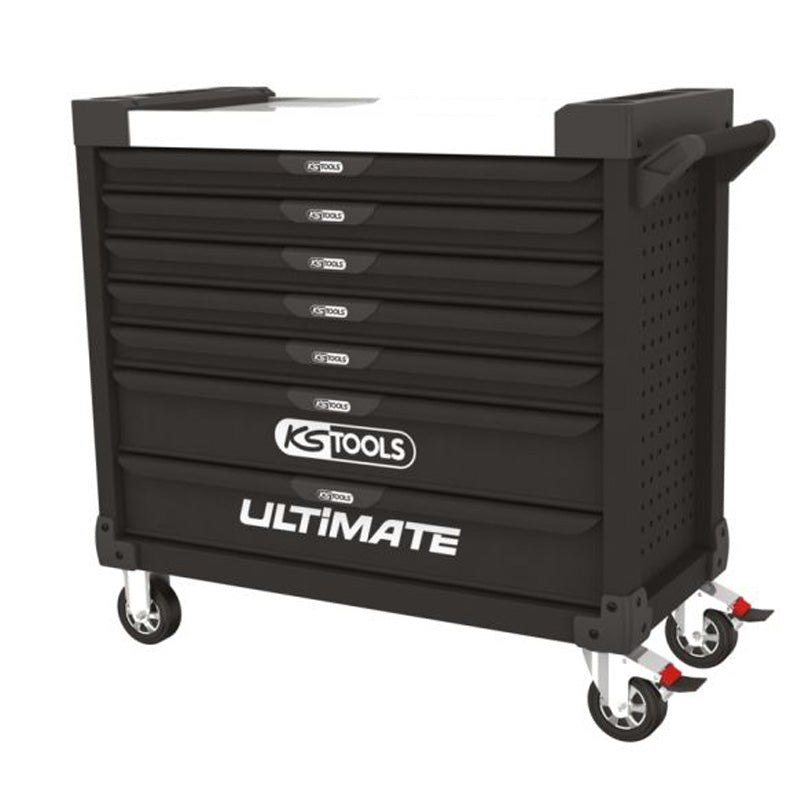 Servante ULTIMATE XL noire, 7 tiroirs - KS TOOLS - 825.0007