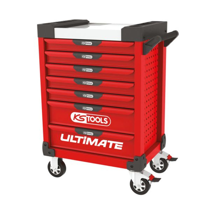 Servante ULTIMATE rouge, 7 tiroirs - KS TOOLS - 809.0007