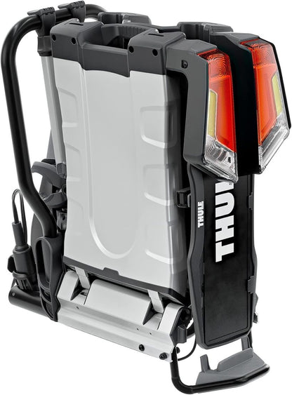 Thule EasyFold XT Porte-Vélos sur Boule de Attelage - 2 Vélos (Argent)