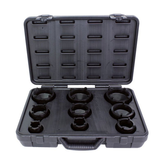 Jeu de douilles à ergots pour écrous de moyeux, 9pcs  - KS TOOLS - 450.5000