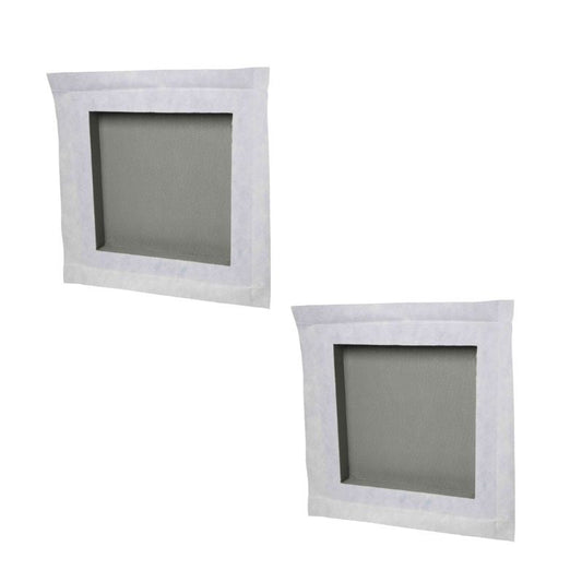 Duo de niches à carreler étanche MARMOX DUONICHE40/40 - Format intérieur 40x40cm - Profondeur 9cm
