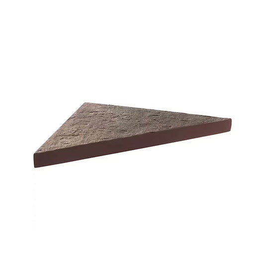 Etagère d'angle en pierre naturelle 26 x 26 cm x 2,5 cm MARMOX