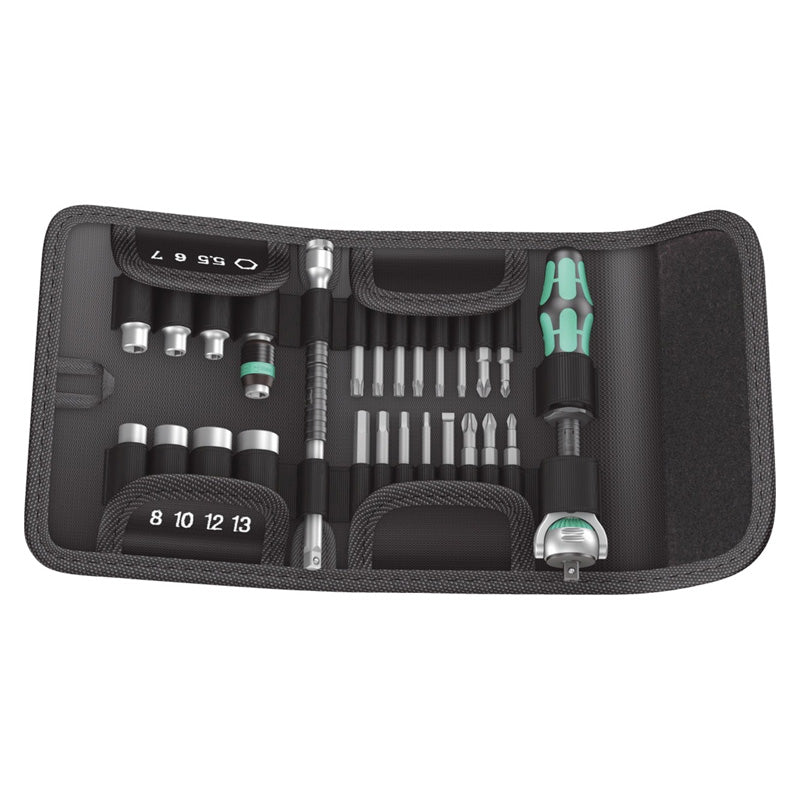 Jeu d'embouts avec manche  Kraftform Kompakt Zyklop Speed, 26 pièces - WERA - 05051045001