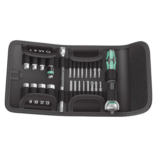 Jeu d'embouts avec manche  Kraftform Kompakt Zyklop Speed, 26 pièces - WERA - 05051045001